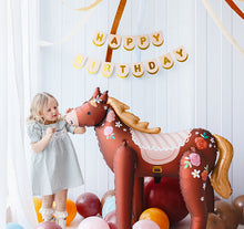 Naložite sliko v pregledovalnik galerije, BALON BELI KONJ 86x73cm