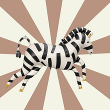 Naložite sliko v pregledovalnik galerije, BALON ZEBRA 115cm x 85cm