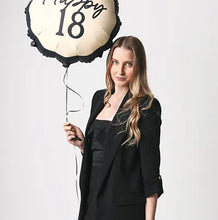 Naložite sliko v pregledovalnik galerije, BALON HAPPY BIRTHDAY 18 BOW 47cm
