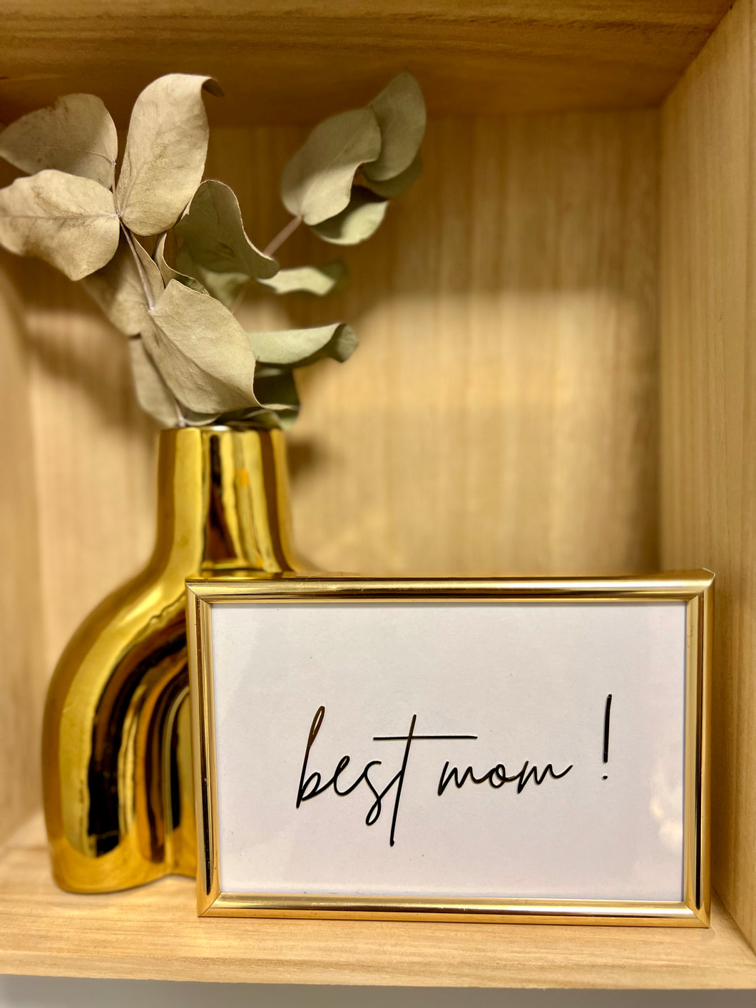 DEKORATIVNA SLIKA BEST MOM 10x15cm