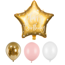 Naložite sliko v pregledovalnik galerije, ŠOPEK HAPPY BIRTHDAY STAR GOLD GIRL
