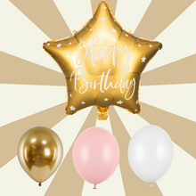Naložite sliko v pregledovalnik galerije, ŠOPEK HAPPY BIRTHDAY STAR GOLD GIRL

