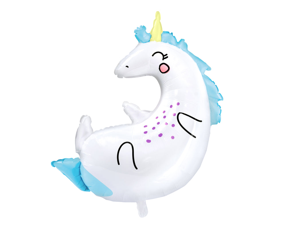 BALON FUNNY UNICORN 70x75cm